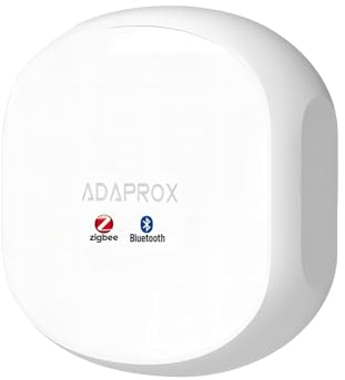 Adaprox Fingerbot Plus Smart Button Pusher - Drahtloser Roboterfinger für Smart Home, kompatibel mit Tuya, Alexa und Google Home | Verfügbar in Bluetooth- & Zigbee-Versionen White