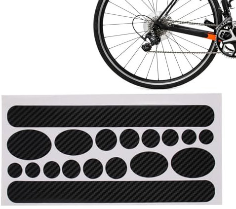 Uhngw Kettenstrebenrahmenschutz – Mountainbikes Kettenrahmenschutz | Rahmenschutz Klebefolie Anti-Kratzer Aufkleber Schutzfolie Kettenstrebenschutz Aufkleber