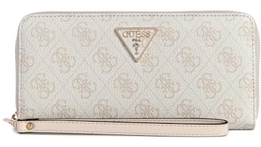 GUESS Laurel SLG Large Zip Around Dove Logo