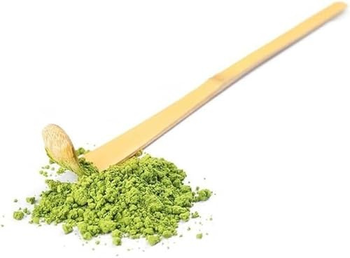 1 cuchara de té verde japonesa de bambú de 18 cm, para ceremonia de té, cuchara de té matcha, cuchara de bambú, café, té y espresso, accesorios de té