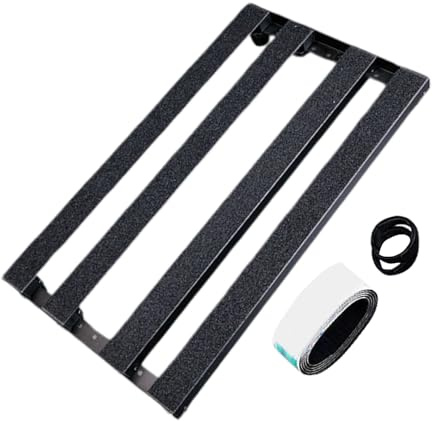 Kleines Gitarrenpedalboard Präzises und besonders stabiles | Effektpedalboard Kabelmanagement Musikliebhaber-Zubehör für Erwachsene, Profis und begeisterte