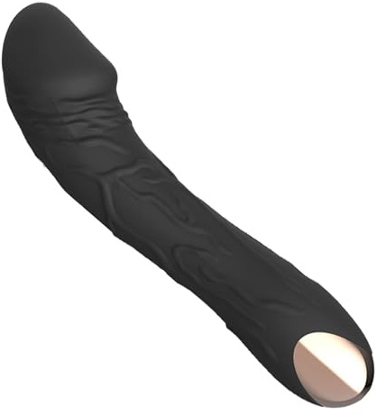 Silikon G-Punkt Vibrator Paar Vibratoren für Sie Klitoris 20 Vibrationsmodi Für Frauen Realistischer Dildo Vibrator Stimulation Klitoris Sex Toys Paare,Black