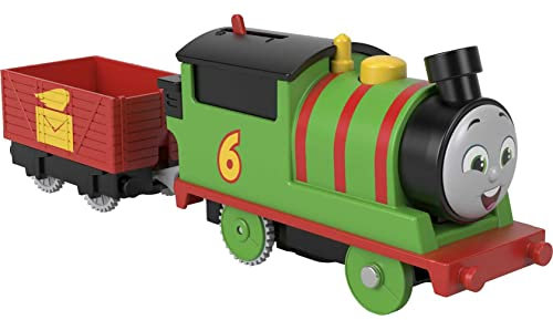 Thomas & Friends Motorisierte Spielzeugeisenbahn Percy, Spielzeug für Kinder ab 3 Jahre, HDY60