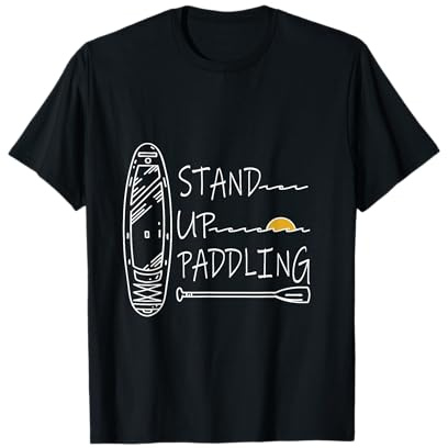 Stehpaddeln SUP-Board Stehpaddeln T-Shirt