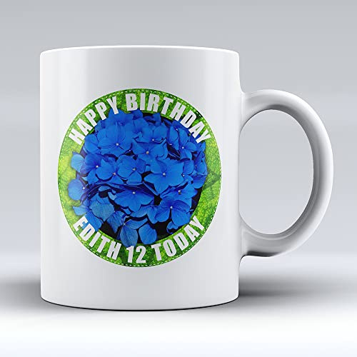 Gardening Hydrangea - Personalised 10oz Ceramic Mug