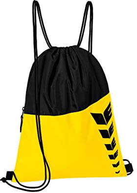 Erima Unisex Six Wings Basic Turnbeutel (7232329), gelb/schwarz, 1