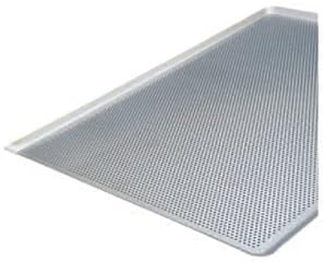 Lepetitmitron - Plaque Aluminium Perforé 60x40 cm avec 4 Bords 45° Épaisseur 1,5 mm
