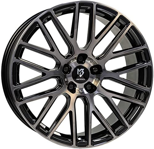MB Design Felge KV4 8.5Jx19 ET42 5x120 Rauchschwarz glänzend poliert kompatibel mit VW Amarok T5 T6.1 T6