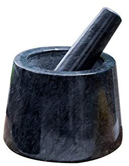 Ensemble de mortier et pilon en marbre, mortier et pilon de cuisine, Machine à ail manuelle, broyeur pour herbes