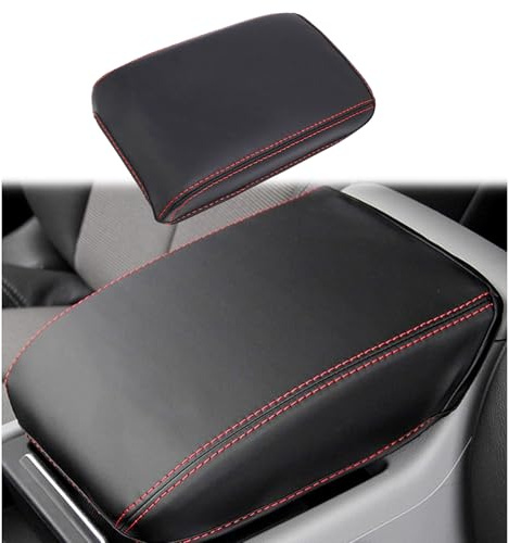 GAFAT Compatibile con Audi Q5 FY 2018–2024 Copertura per Bracciolo Centrale, Q5 FY Sportback S-Line Protezione per Braccioli Console Centrale, PU Microfibra imbottitura in Pelle, Q5 FY Accessori