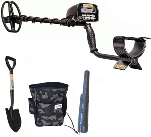 METAL DETECTOR AT GOLD GARRETT SPECIAL PACK PINPOINTER PALA DRAPER MARSUPIO EMPOTEC