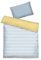 TOM TAILOR biancheria da letto per neonati in percalle, 40x60 cm + 100x135 cm, 100% cotone/percalle, con motivo reversibile, bordatura e cerniera con marchio, Sky Blue & Light Lemon