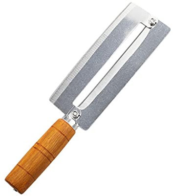 iplusmile Cortador De Piña y Caña De Azúcar Pelador De Frutas Inoxidable Mango De Madera