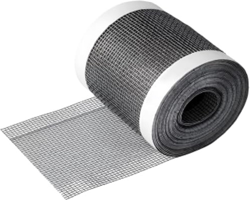 Vxiwscy Nastro Adesivo di Riparazione per Zanzariere, Nero,Buona viscosità 7 cm x 3 m, Kit di Riparazione Impermeabile e Durevole per Finestre e Porte, Facile da Applicare, 1 Rotolo