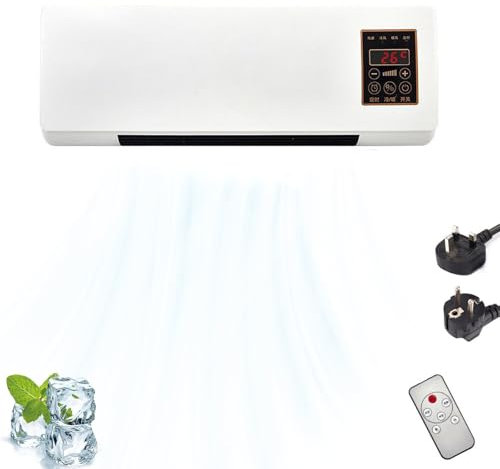 Climafy Pro, Climafy Air Conditioner Split Max, No Installation Required Portable Mini Wall Mount Mobile Ac Unit, Quiet Fast Cooling/Heating (C)