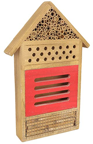 MOTOULAX Bienenhaus aus Holz für Bienenhaus Holz Zimmer Hotel Unterstand Garten Dekoration Nester Box