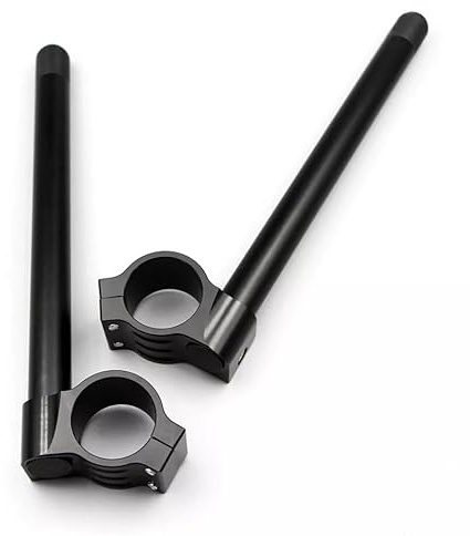 41mm 7/8 Racing Clip-On Handlebars Fit For Yamaha YZF R25 2013–2017, YZF-R3 2015–2017, YZF-R3 ABS 2017