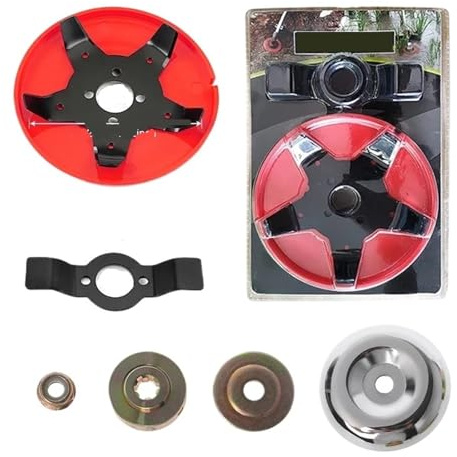 Yangshe Set di diserbo per erbacce da prato, 1/2/3, doppio uso, per decespugliatore, per decespugliatore, attrezzo da giardino compatibile con tosaerba (3 set)