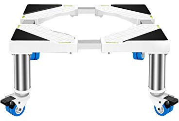 AYCDL Multifunctional Trolley/Wheels Moveable Domestic Appliances Base Washer Pedestals & Frames Adjustable L/W 45-65cm Fridge Base Rack Prevent Scratch Dent 4Wheels,4wheels-35cm