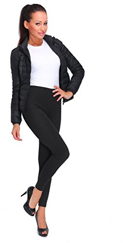 FUTURO FASHION Termiska leggings fleece fodrade byxor