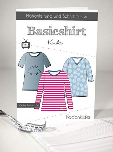 Schnittmuster und Nähanleitung - Kinder Shirt - Basicshirt