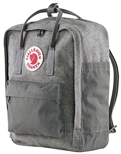 Fjällräven Rucksack Freizeitrucksack Kånken Re-Wool 16L Granite Grey grau