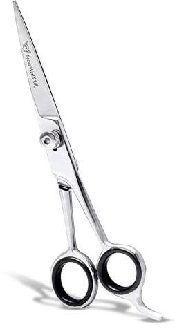 Focus World Uk Hairdressing Scissors 6.5 Inch Hairdressers Barber Hair Scissors for Professional Hairdressing of Adults, Men & Women, Stainless Steel