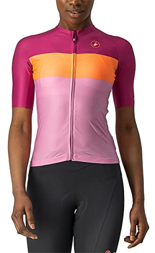 CASTELLI 4522057-575 AERO PRO W Jersey Sweatshirt Women's Pink/Korallenblitz-Magenta L