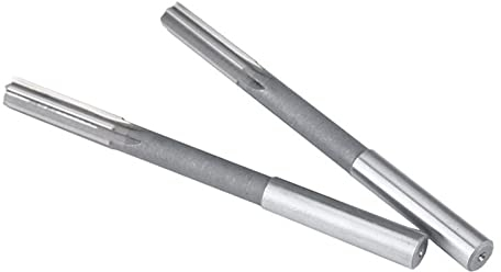 DOLUNTO Reibahlen 1 Stück HSS-Reibahle, H8 1,0–12 mm Spannreibahle, Glatte Flötenreibahle, gemeinsames Rundschaft-Fräswerkzeug (Größe : H8 12mm)