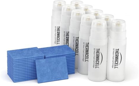 Thermacell Recambio Antimosquitos – Protección 20 m², 120 Horas