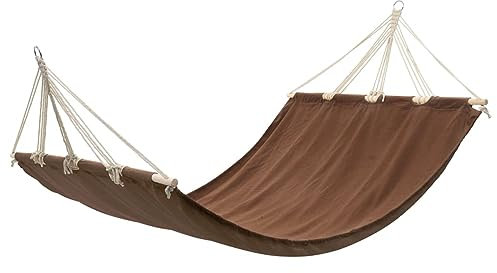 Hängematte Hängemattengestell Hängeliege Hängematten braun, CIADAZ Hammock, Outdoor Hängematte, Hängematten Garten, Hängematte Für Draußen - 40808