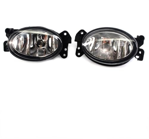 RUIHAHA Auto Nebelscheinwerfer für Benz W211 W204 E350 E550 2007 2008 2009 1698201556, Auto Links Rechts Vorne Stoßstange Tagfahrlicht Nebelscheinwerfer Montage,1 Pair