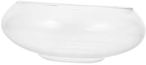 BEBEMOKO Pot De Fleurs en Verre pour Hydroponie, Petit Terrarium pour Plantes Succulentes Et Bonsaïs, pour Maison Et Bureau, Récipient Transparent Multifonctionnel pour Plantes Aériennes