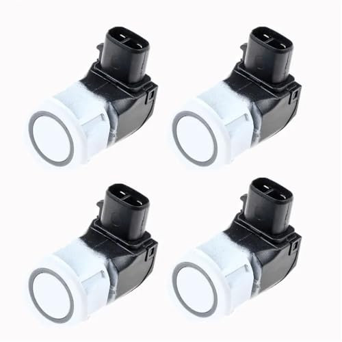 ZHjLut PDC Parksensor Kompatibel mit Toyota für Alphard 2002-2008 PDC Parksensor Auto Umkehrradar 89341-58010 8934158010 Autoteile(4PCS White)
