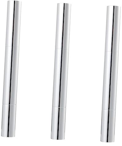 DRESSOOS 3stücke Rotierendes Leeres Stiftrohr Lipgloss-container Make-up-flüssigkeitsapplikator Nagelstudio-stift Wimpernwachstumsflüssigkeits-stift Praktisch Und Langlebig