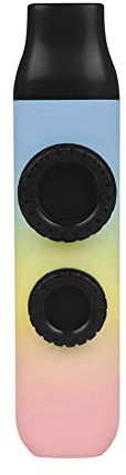 Losueeun Doppelfilm Kazoo Professional Performance ABS Kazoo Gitarrenbegleitinstrument Kazoo,Tricolor