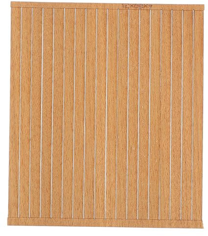 Ciieeo 80pcs Solid Wood Boat Decking Strips 4mm x 80mm Cherry Maple Oak Teak for Diy Sea Deck Boat Flooring and Model Ship Deck Miniature Wooden Flooring Accessories