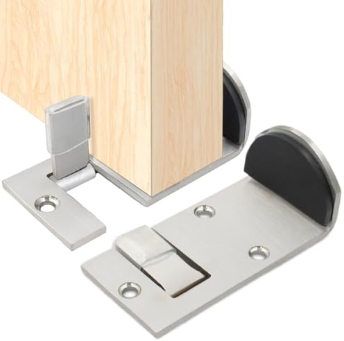 Türstopper für den Außenbereich, Edelstahl, Sicherheitsblocker für Hotel, Reisen, Wohnung, Balkon, Vermietung, Fast Food, Garage, Werkstatt, Zuhause, Speisekammer