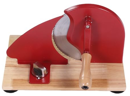 banapoy Rebanadora de pan manual para tostadas caseras de masa madre, Rebanadora de pan manual con base de madera, para uso doméstico y comercial
