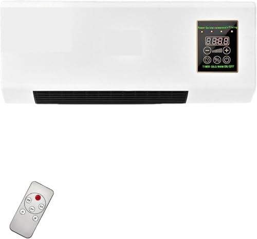 KHUKHU Climatiseur ultra silencieux for chambre, maison, bureau, montage mural, 12000 BTU, double refroidissement et chauffage