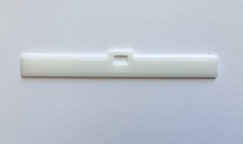 Blindspares Pack of 10 Low Profile Single Hole hangers for 3.5 (89mm) vertical blinds
