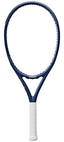 Wilson Triad Three Strung Performance Tennis Racket - Grip Size 1-4 1/8, Strung with Sensation 16 Natural at Mid Range Tension