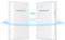 BrosTrend WiFi Bridge 5GHz 867Mbps, Point to Point Wireless Bridge, 1km Long Range Outdoor CPE for PTP/PTMP, Plug and Play, IP65, Ethernet Bridge w/Passive PoE Adapter, for Farm, Building etc, 2-Pack
