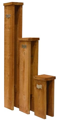 Timber Post Extensions (Golden Brown, 3ft)