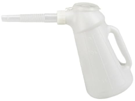 Récipient à huile avec bec verseur - Flacon de mesure - Distributeur d'huile moteur