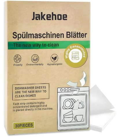 30 Pastilles Nettoyantes pour Lave-Vaisselle, Nettoyant Lave-Vaisselle, Pastilles Nettoyantes, Nettoyage Hygiénique, Anti-Graisse et Anti-Calcaire