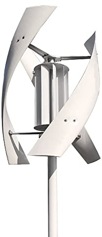 Vindkraftverk, 3000W 24V 48V Vertikal vindturbingenerator for hemmet Fri energi vindkraft väderkvarn Permanent Maglev med MPPT Controller(With Controller,48V,3000W)