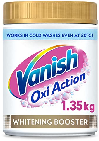 Vanish Gold Powder Fabric Stain Remover White, 1.35kg
