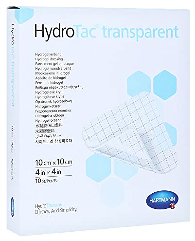 HYDROTAC transparent Hydrogelverb.10x10 cm 10 Stück