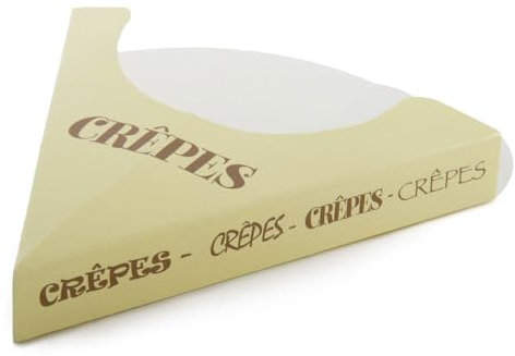 Sephra Crepe Pockets (Case of 500)- Disposable, Recyclable Crepe Holders